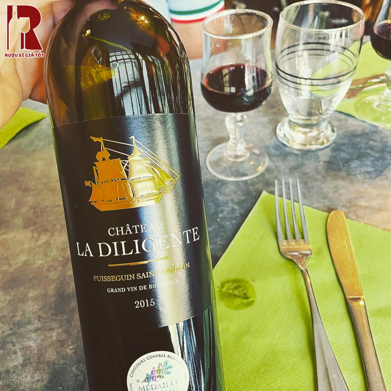 Kết Hợp Món Ăn Với Chateau La Diligente