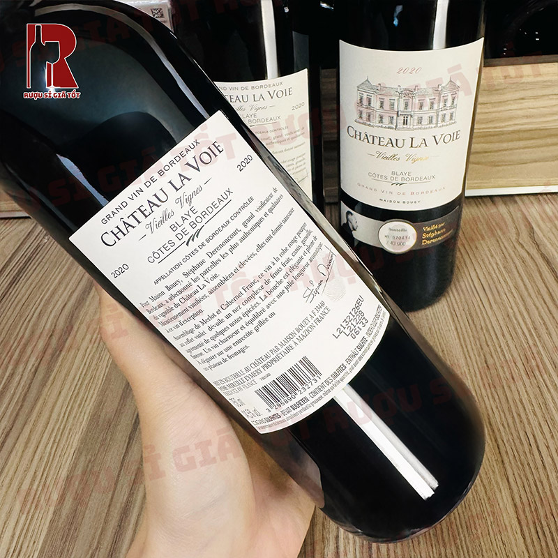 Rượu Vang Chateau La Voie Blaye Cotes De Bordeaux