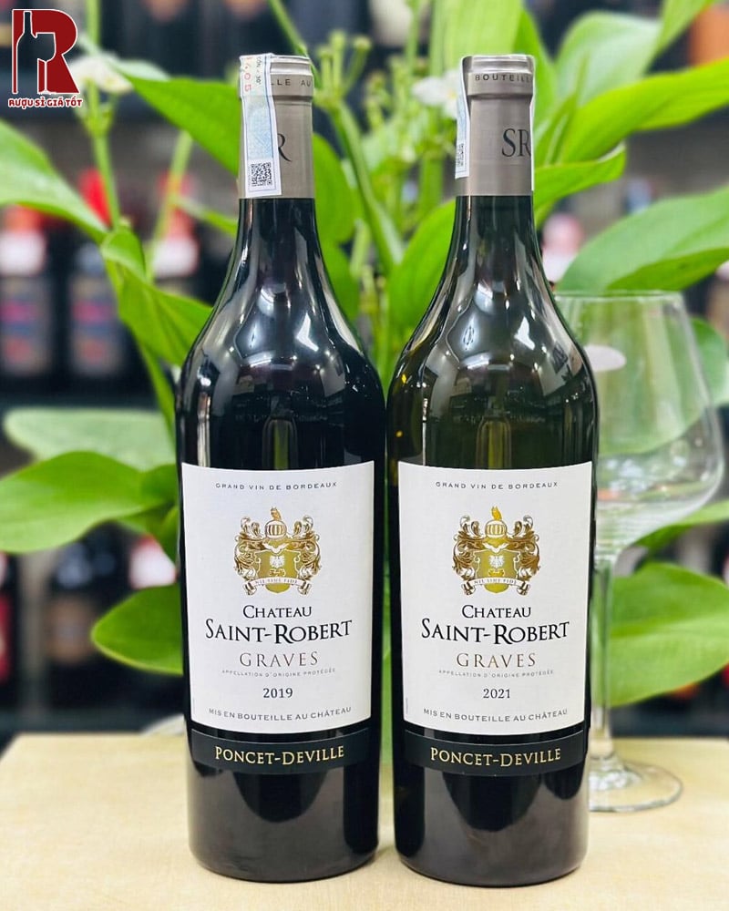 Rượu Vang Pháp Đỏ Chateau Saint Robert Poncet Deville Graves nhập khẩu