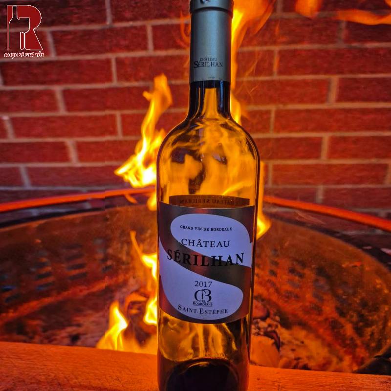 Rượu Vang Pháp Đỏ Chateau Serilhan Saint Estephe