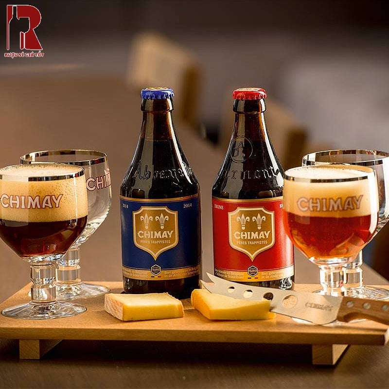 Bia Chimay nên được uống lạnh để vị rượu trở nên tươi mát và ngon hơn
