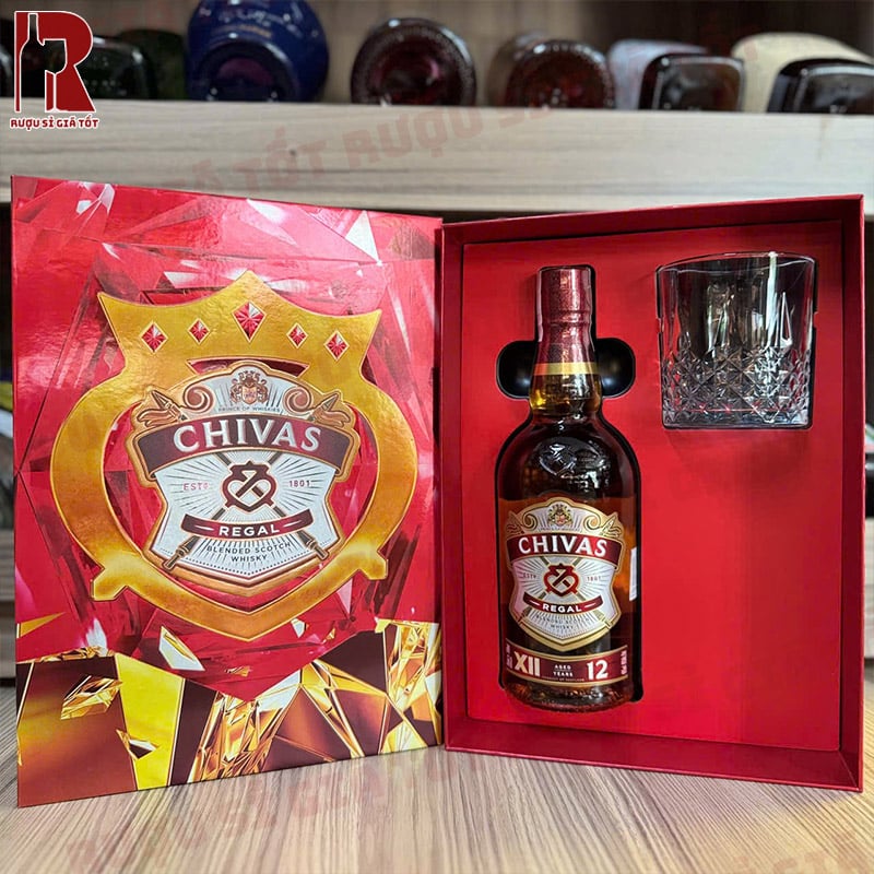 Rượu Chivas 12 Năm Hộp quà Tết chính hãng