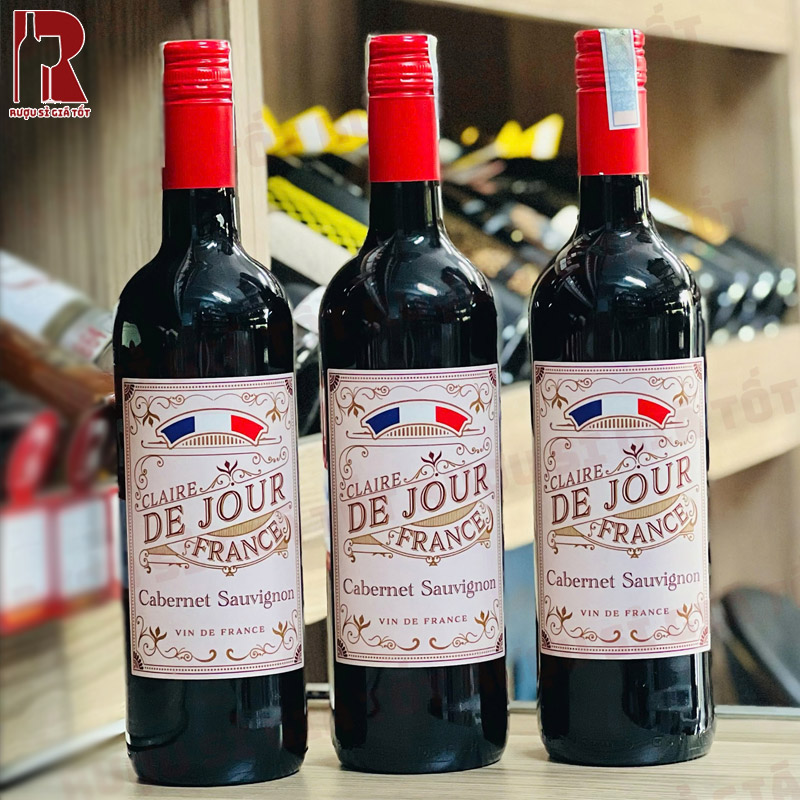 Rượu Vang Pháp Đỏ Claire De Jour Cabernet Sauvignon nhập khẩu