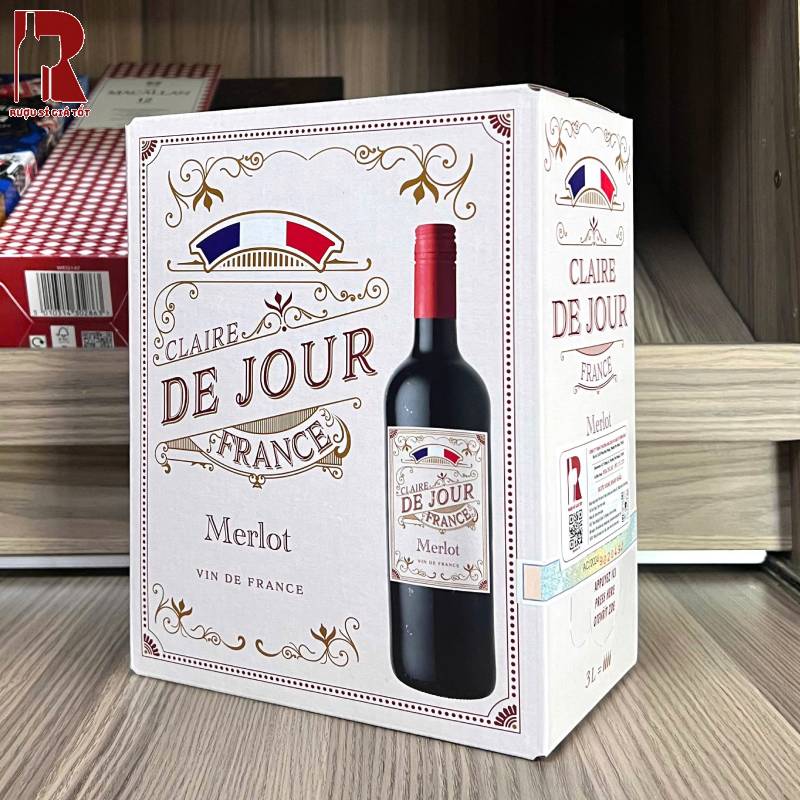 Vang Pháp Claire De Jour Merlot 3L