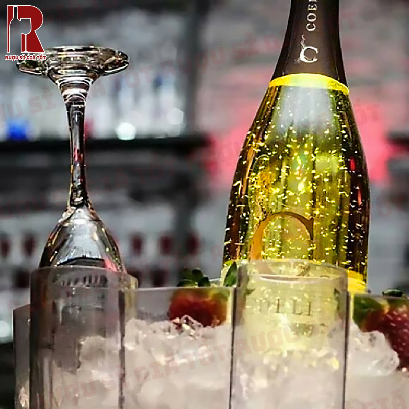 Rượu Vang Nổ Coeli Gold Flake nhập khẩu giá rẻ