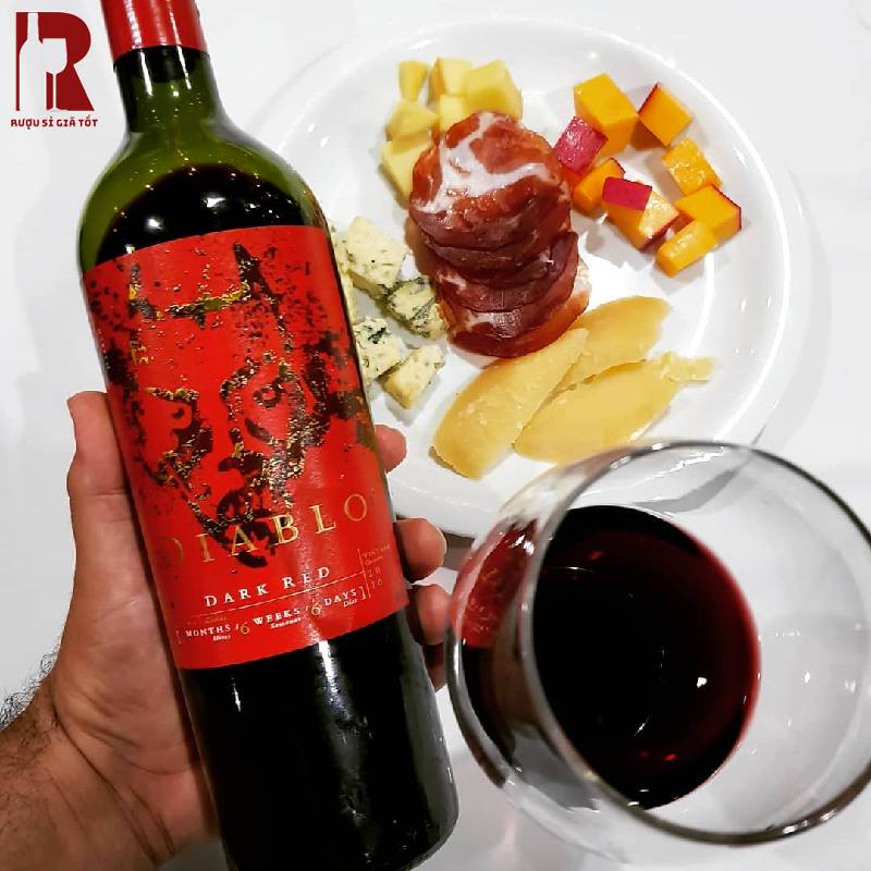 Rượu Vang Chile Đỏ Concha Y Toro Diablo Dark Red Maule