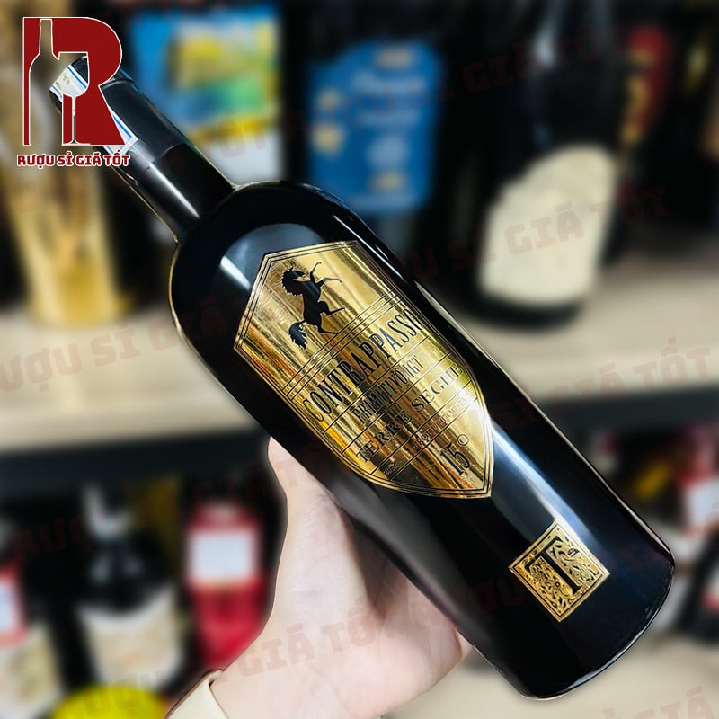 Rượu Vang Ý Đỏ Contrappasso Primitivo IGT dễ uống và không quá gắt