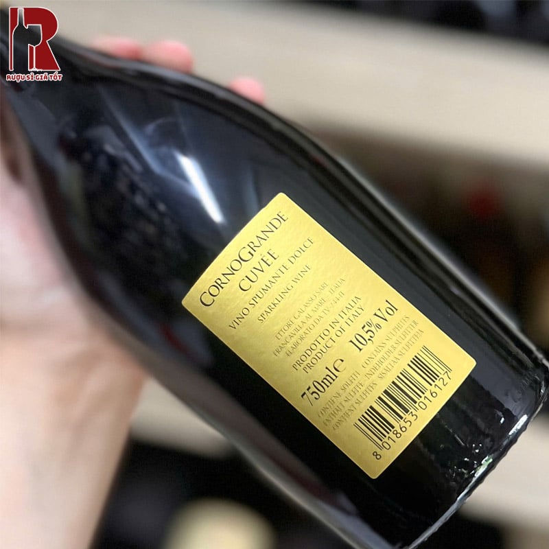 Rượu Vang Nổ Ngọt Cornogrande Premium Cuvee nhập khẩu giá rẻ chính hãng