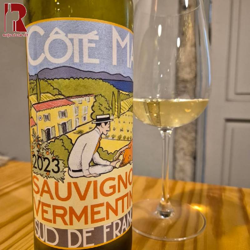 Rượu Vang Pháp Trắng Cote Mas Sauvignon Vermentino