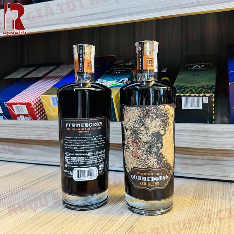 Mua Rượu Vang Mỹ Đỏ Curmudgeon Bourbon Barrel Aged Chất Lượng Cao