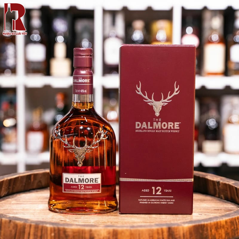 Rượu Whisky Dalmore 12 Năm nhập khẩu giá rẻ chính hãng