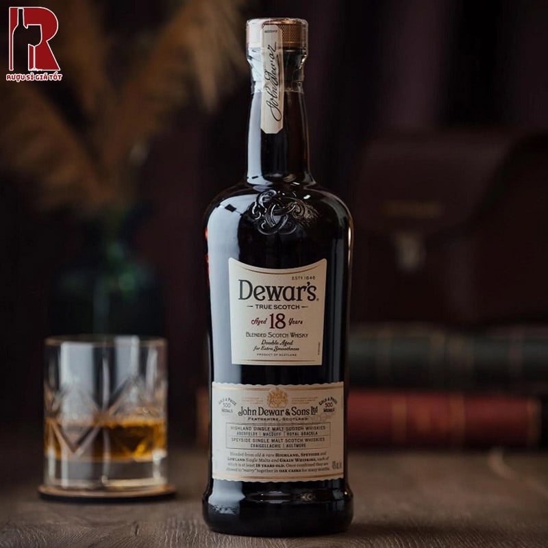 Rượu Dewar's 18 Năm nhập khẩu giá rẻ chính hãng