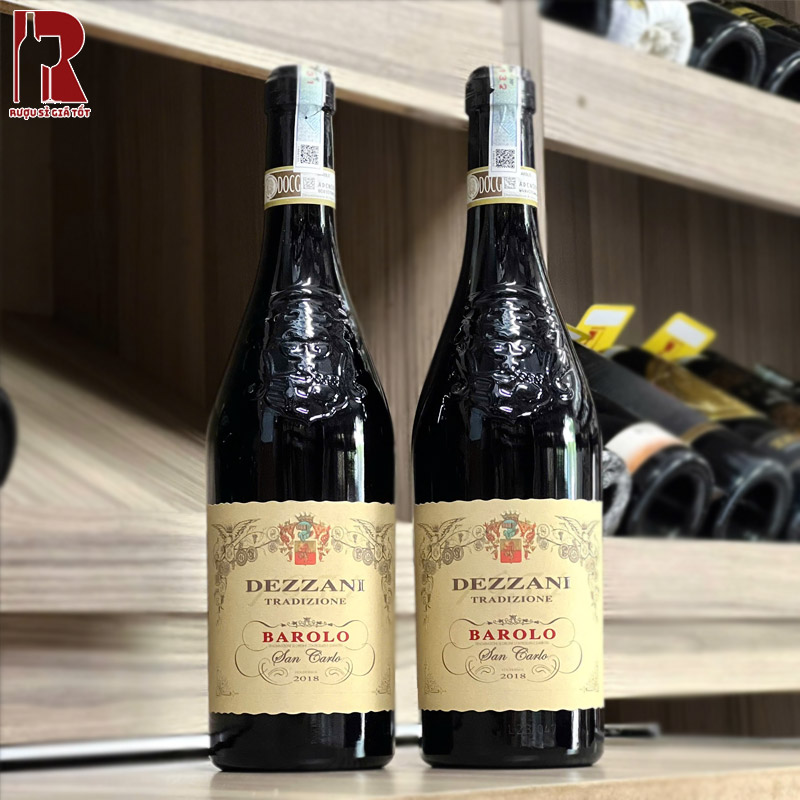 Dezzani Tradizone Barolo San Carlo DOCG có hương thơm phong phú và vị chát mềm mại