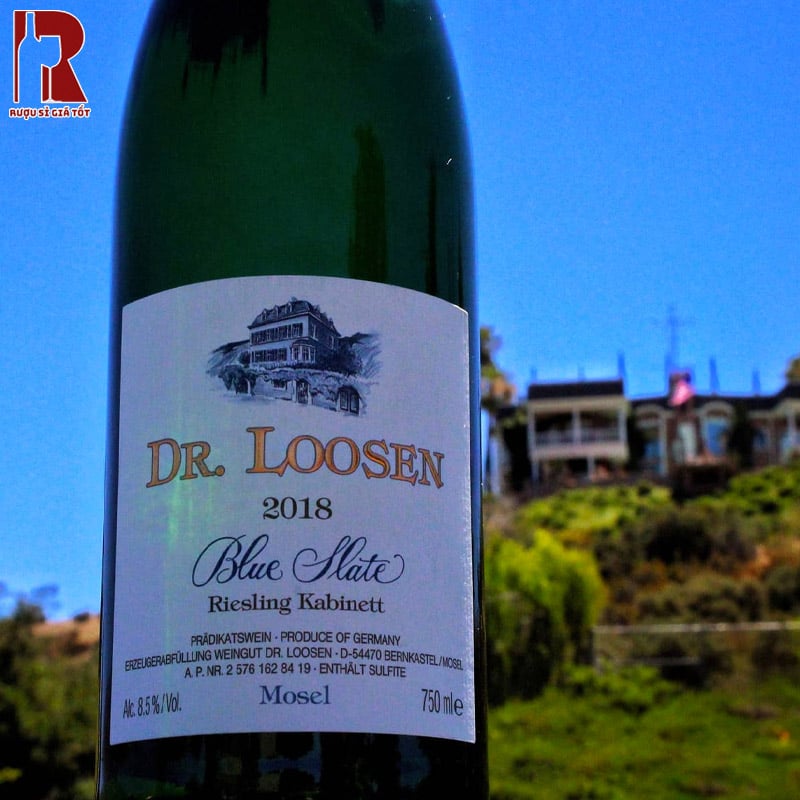 Cảm Nhận Hương Vị Dr Loosen Riesling Blue Slate Fruity Style