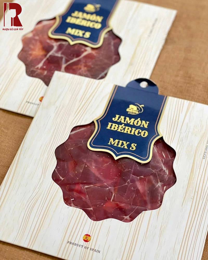 Mua Đùi Heo Muối Montesano Iberico Mix S Cắt Lát