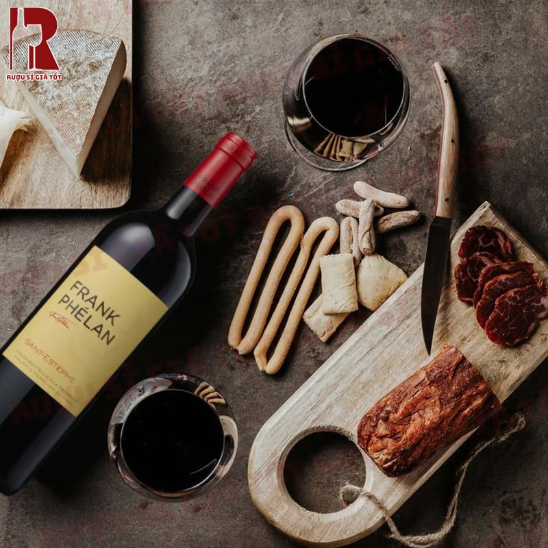 Rượu Vang Pháp Đỏ Frank Phelan Segur by Chateau Phelan Segur nhập khẩu giá rẻ chính hãng