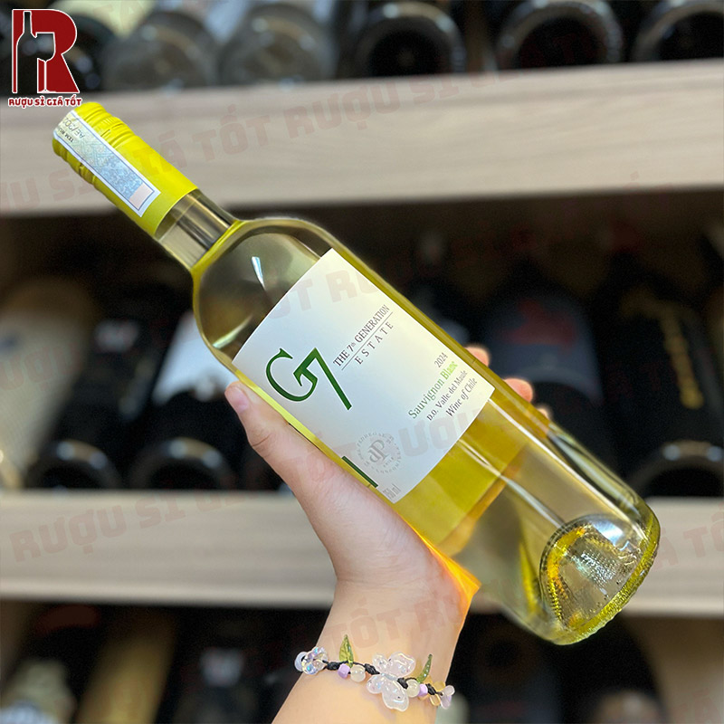 Rượu Vang Chile Trắng G7 Sauvignon Blanc nhập khẩu giá rẻ