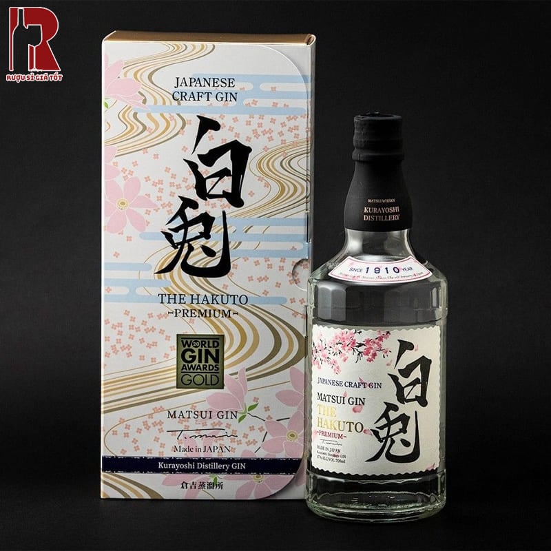 Rượu Gin Matsui Gin The Hakuto