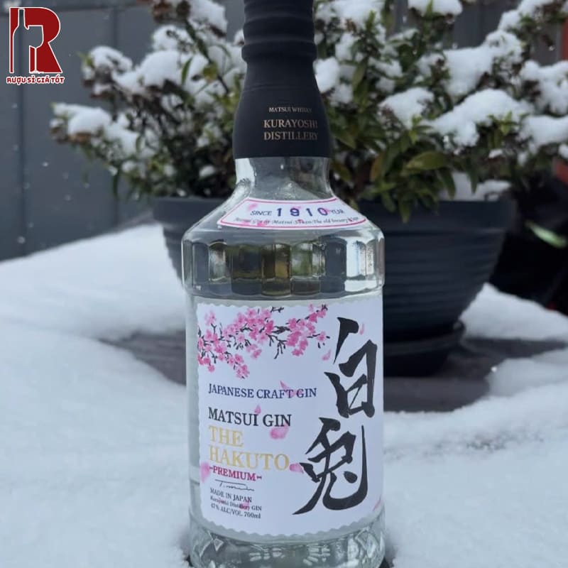 Rượu Nhât Gin Matsui Gin The Hakuto
