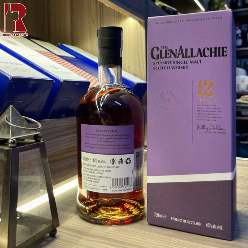 Rượu Glenallachie 12 Năm Sherry nhập khẩu chính hãng