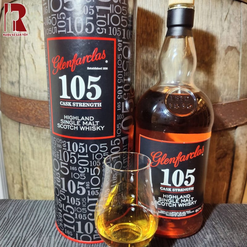 Glenfarclas 105 Cask Strength nhập khẩu giá rẻ