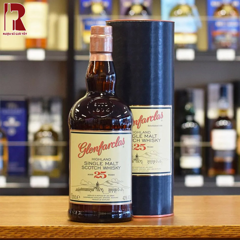 Rượu Glenfarclas 25 Năm nhập khẩu giá rẻ