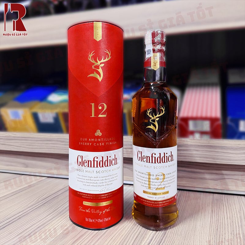 Giá rượu Glenfiddich 12 Year Old Sherry Cask Finish tại Việt Nam