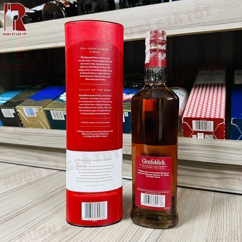 Đánh giá hương vị rượu Glenfiddich 12 Sherry Cask