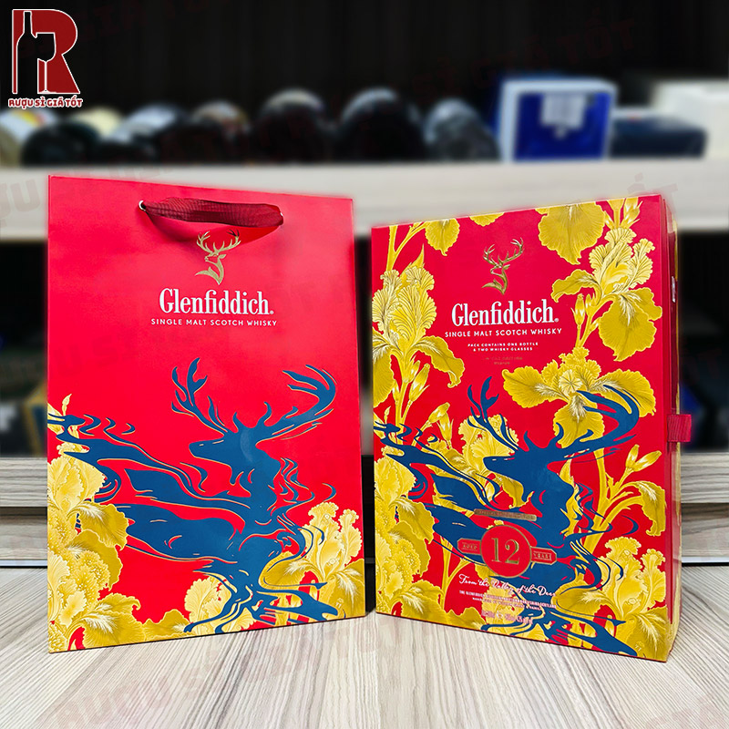 Giá hộp quà Tết rượu Glenfiddich 12 Sherry 2026