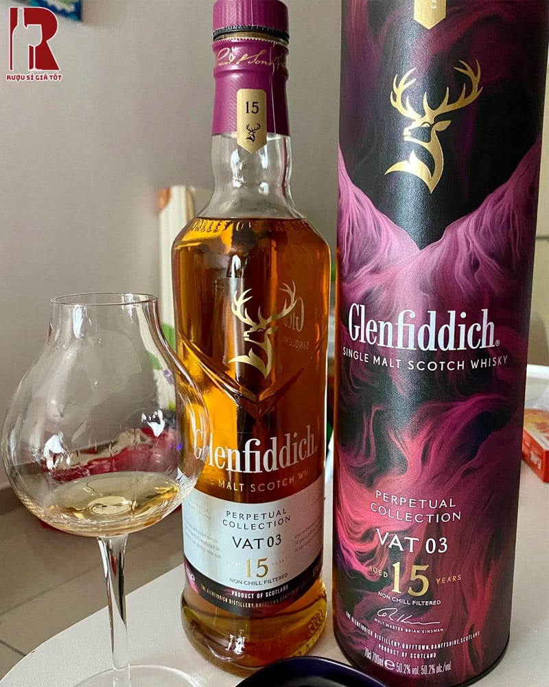 Rượu Glenfiddich 15 Năm Perpetual Collection Vat 03 nhập khẩu giá rẻ
