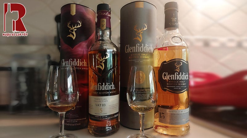 Rượu Glenfiddich 15 Năm Perpetual Collection Vat 03 nhập khẩu giá rẻ chính hãng