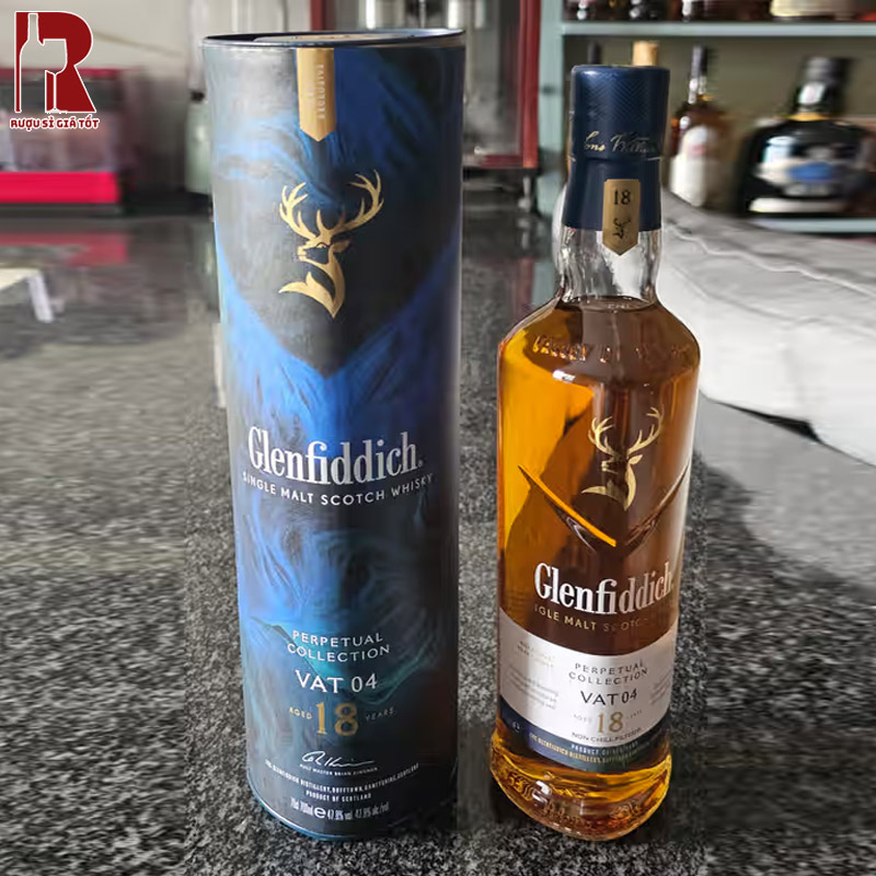 Rượu Glenfiddich 18 Năm Perpetual Collection Vat 04 nhập khẩu chính hãng
