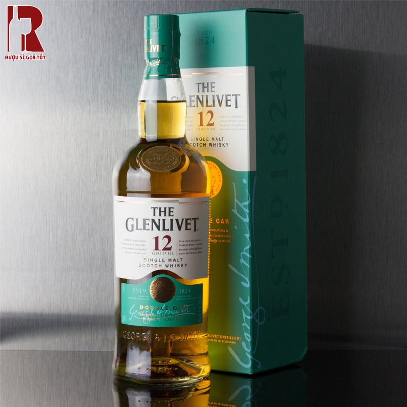 Rượu Glenlivet 12 Năm Double Oak nhập khẩu