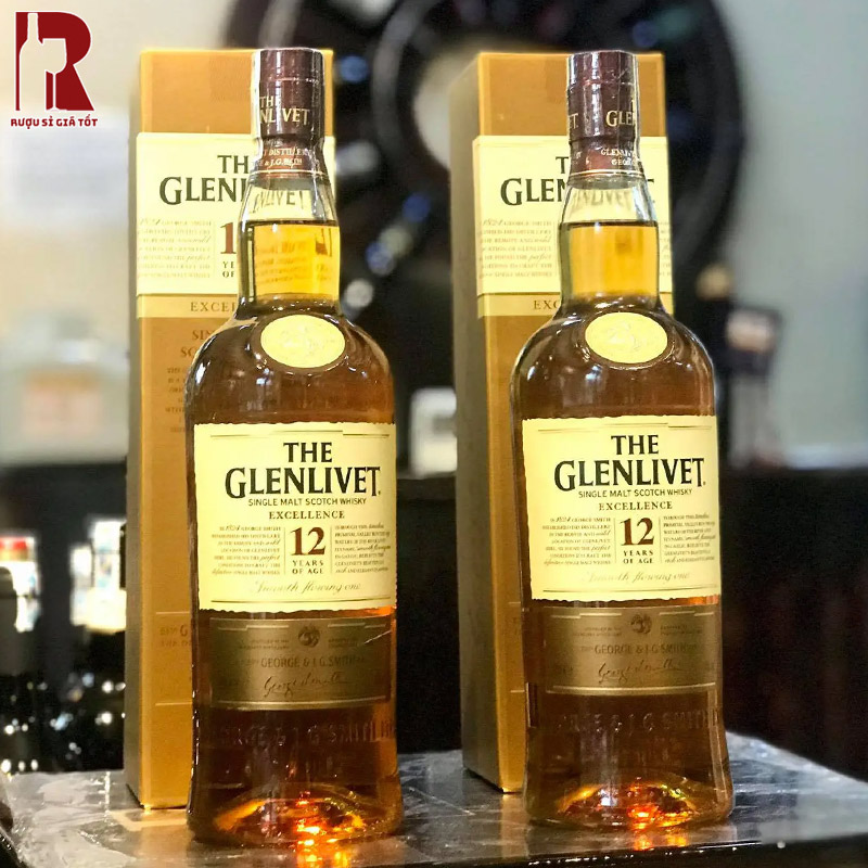 Rượu Glenlivet 12 Năm Excellence nhập khẩu