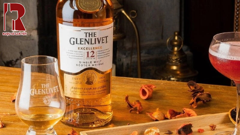 Rượu Glenlivet 12 Năm Excellence nhập khẩu giá rẻ