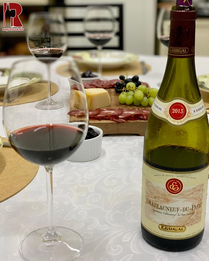 Bảo Quản Vang  Guigal Chateauneuf du Pape Đúng Cách