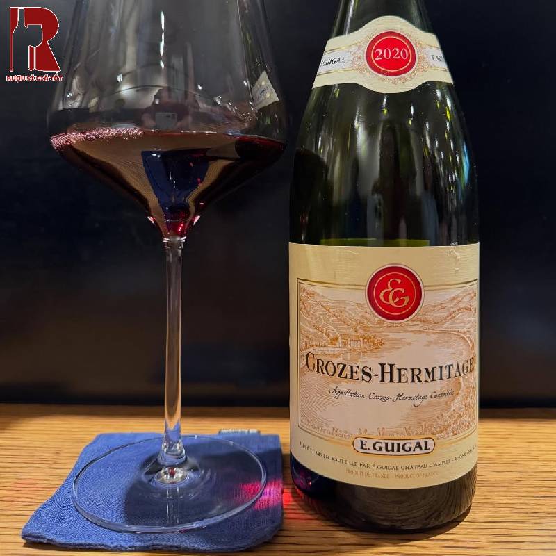 Guigal Crozes Hermitage vang đỏ Pháp Rhône