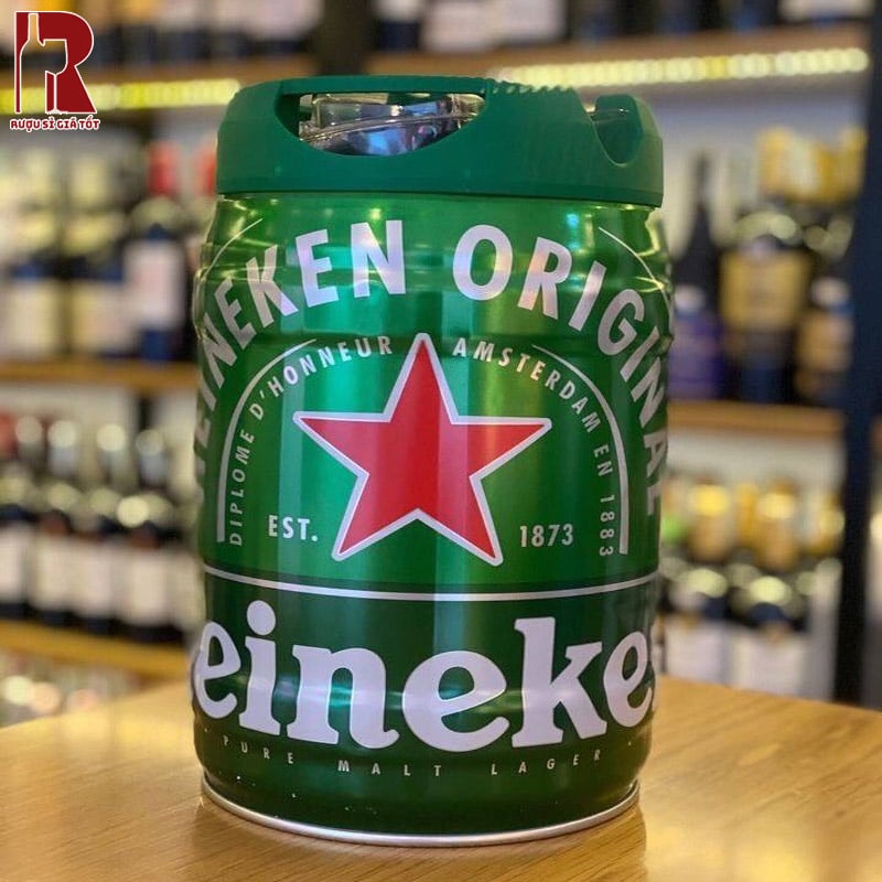 Bia Hà Lan Heineken Bom 5L giá rẻ