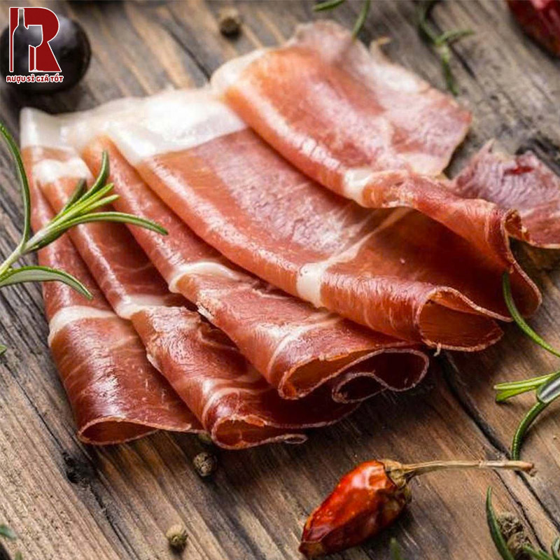 Đùi Heo Muối Montesano Serrano Gran Reserva Jamon 16 Tháng - Đùi Sau Cắt Lát Uống Với Gì?