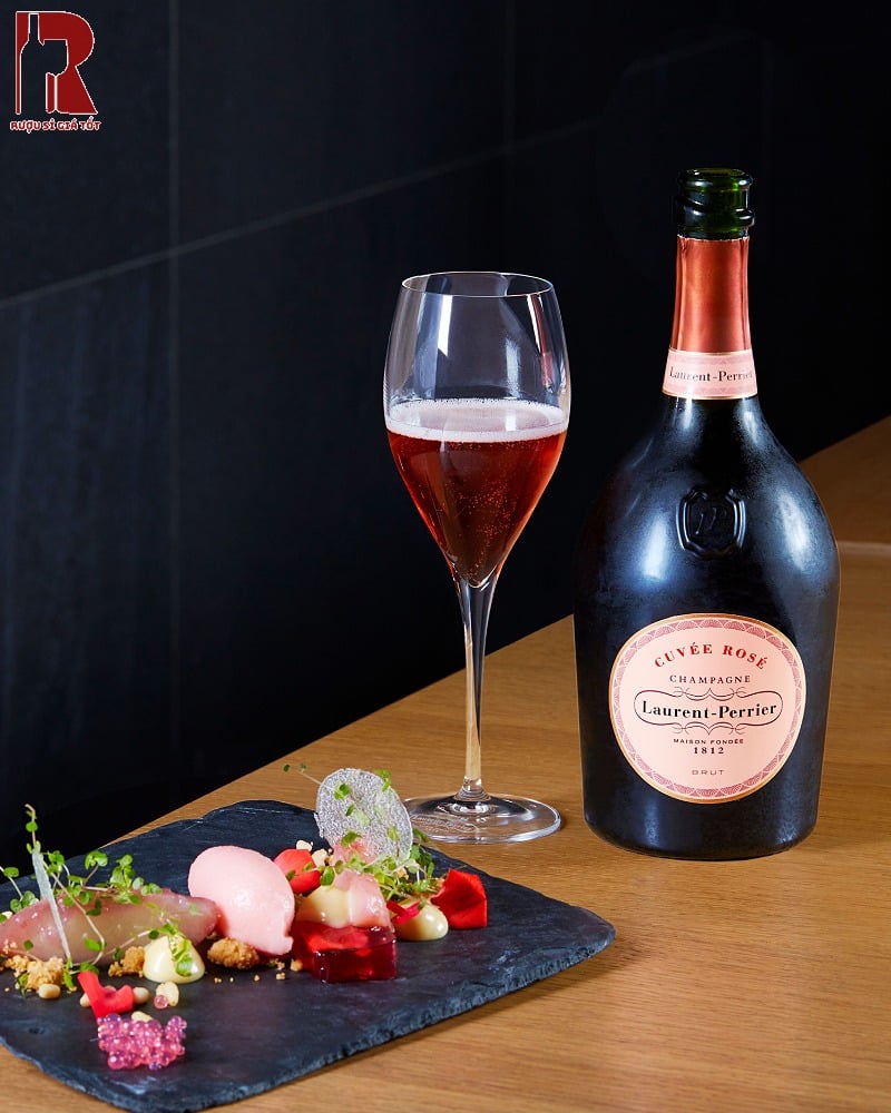 Champagne Laurent Perrier Cuvee Rose Brut Thượng Hạng