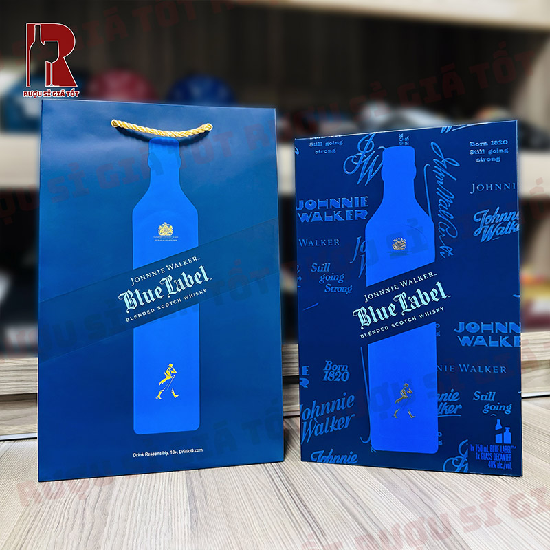 Mua Hộp Quà Tết 2026 Rượu Johnnie Walker Blue Label giá rẻ