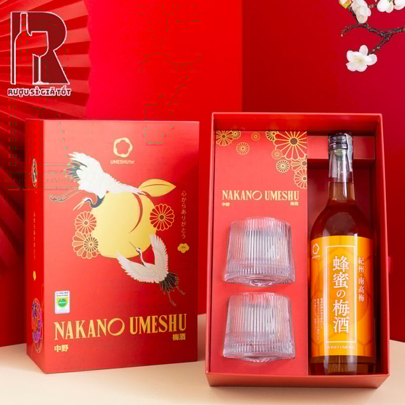 Hộp Quà Rượu Mơ Nakano Umeshu có vị gì?