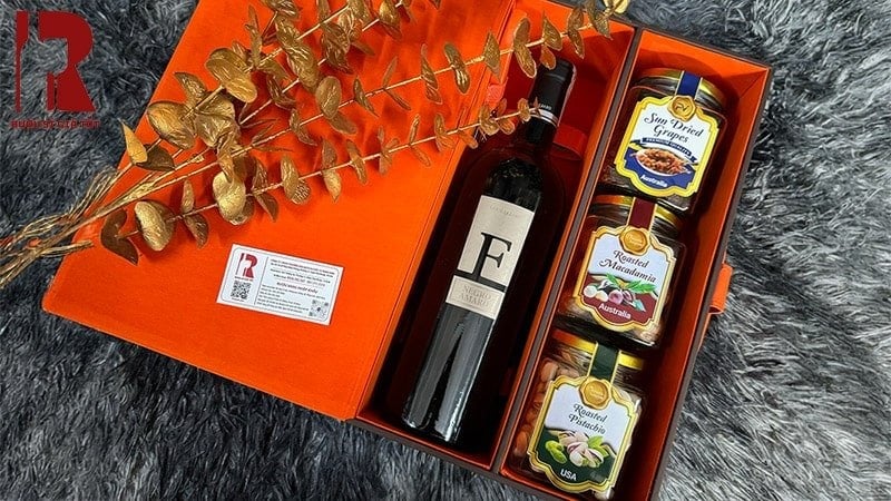 Hộp quà rượu vang cao cấp