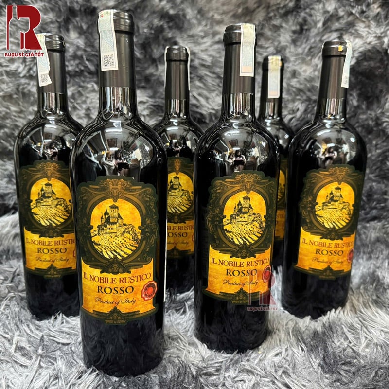 Rượu Vang Ý Ngọt IL Nobile Rustico Rosso nhập khẩu