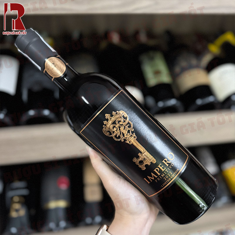 Rượu Vang Ý Đỏ Impero Primitivo Limited Edition nhập khẩu giá rẻ