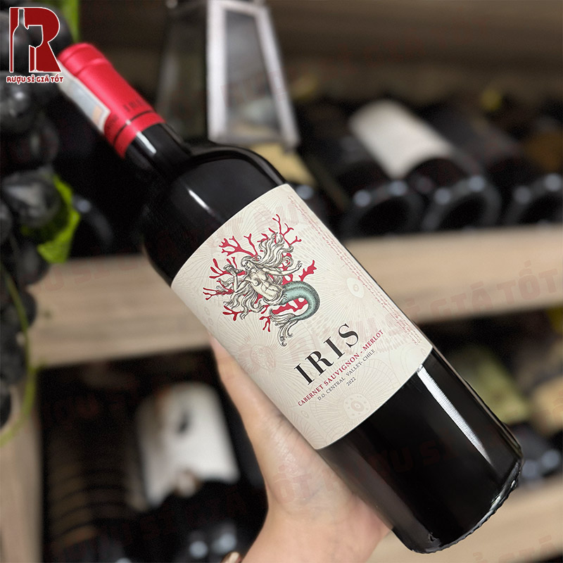 Rượu Vang Chile Đỏ IRIS Varietal Cabernet Sauvignon Merlot nhập khẩu chính hãng