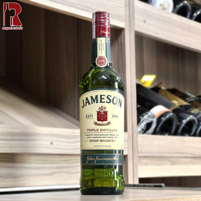 Jameson Irish Whiskey sở hữu quy trình sản xuất phức tạp và cầu kì