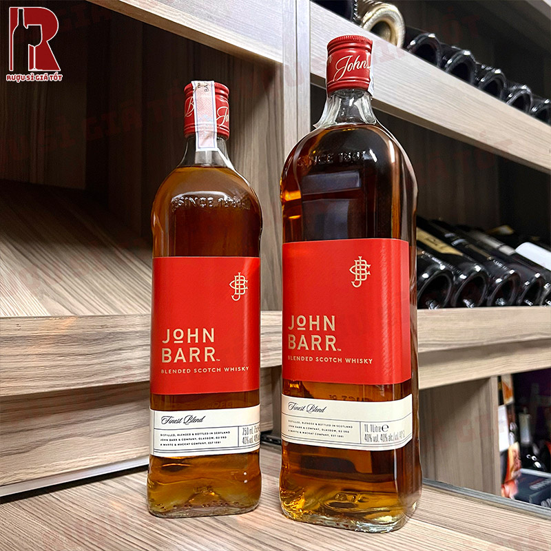 Rượu John Barr Finest Whisky giá bao nhiêu?