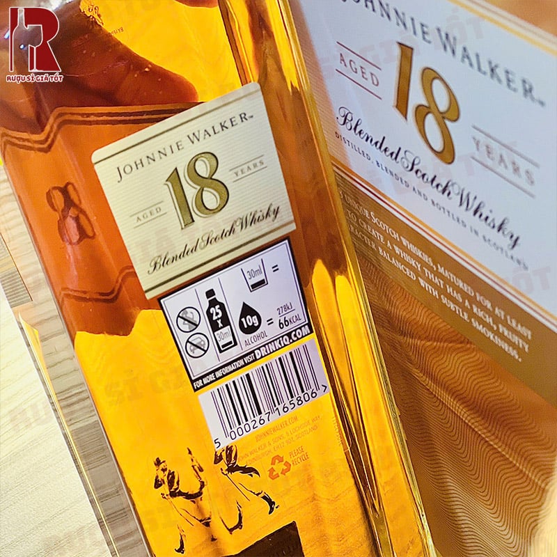Rượu Johnnie Walker Gold 18 Năm Giá Rẻ