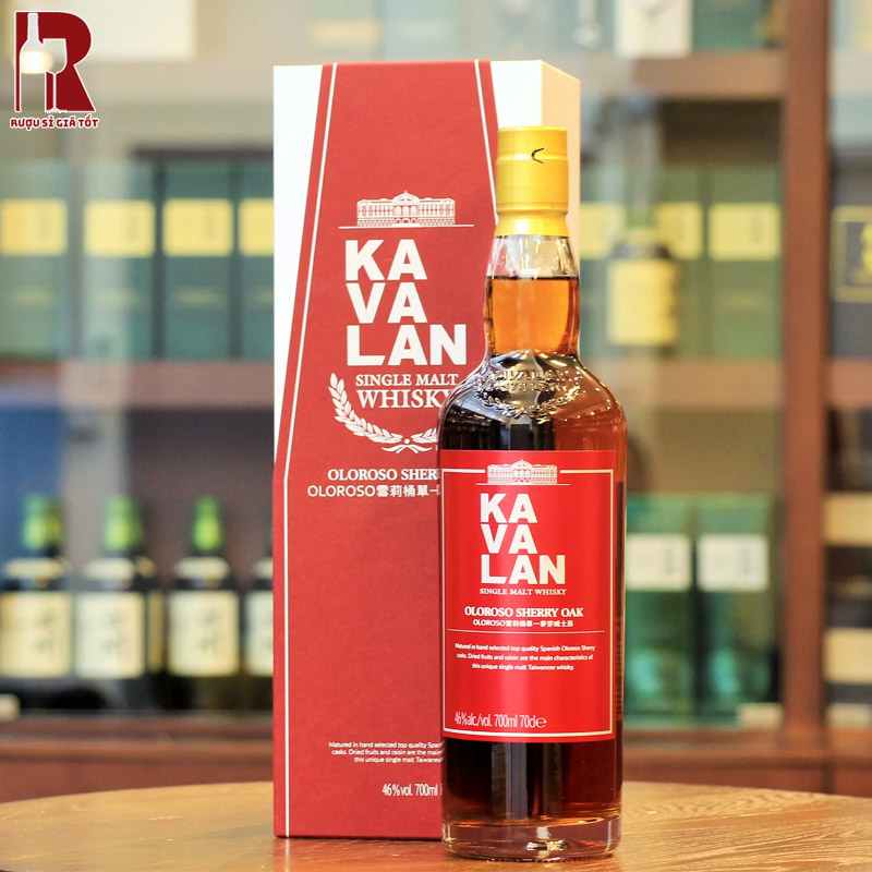 Kavalan Oloroso Sherry Oak Matured nhập khẩu chính hãng giá rẻ